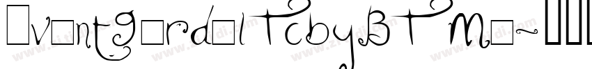 AvantGardelTcbyBT Me字体转换